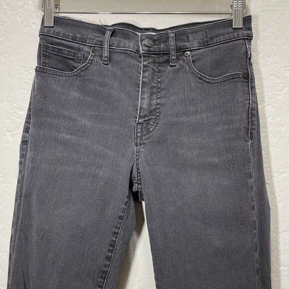 MADEWELL 9" High-Rise Skinny Jeans in Black Sea size 27 - Picture 4 of 9